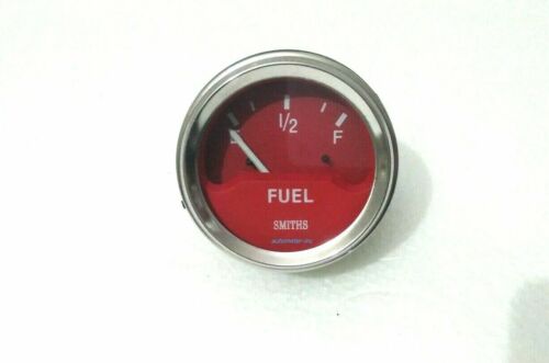 Smiths 2" / 52mm Fuel Gauge - Red Face - Picture 3 of 3