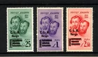 1945 - BARGE - LOT/41963 - BROTHERS FLAG 3v. - NEW