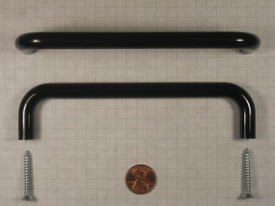 HEWI #548.148 NYLON 'WIRE PULL', BLACK, 138mm C-C