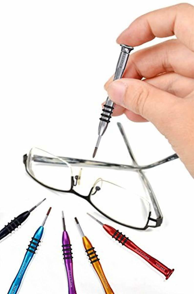 Free Shipping Eyeglass Repair Kit 8 Eyeglass Screwdrivers and
