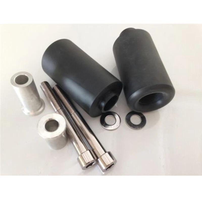 Protector de caída de choque deslizante de marco negro apto para Suzuki GSXR1000 K7 2007-2008 Foto 2 de 3