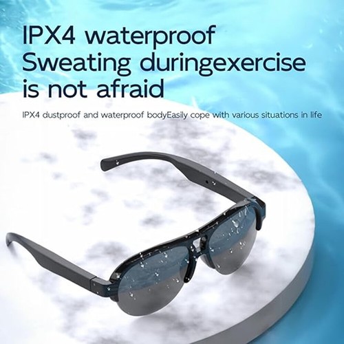 Smart Sunglasses Bluetooth Wireless Earphone Headset with Mic Speaker Call Music - Picture 14 of 18