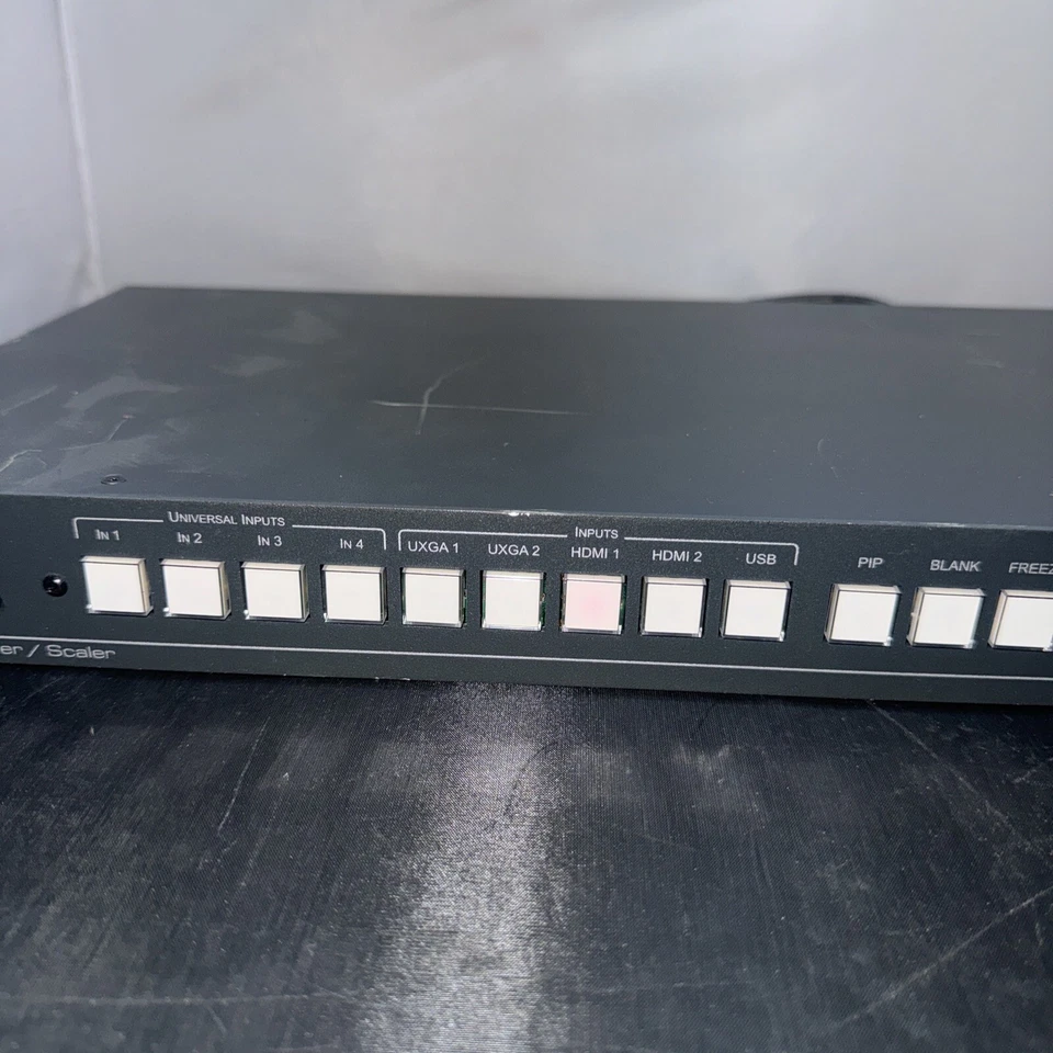 Kramer VP-728 9-Input ProScale HDMI HQV Digital Presentation Scaler/Switcher - Image 3 of 4