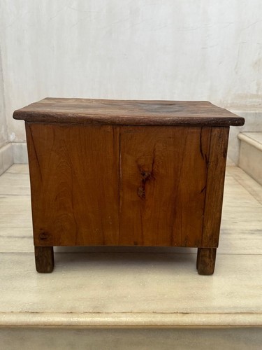 Vintage Drawers End Table Bedside Nightstand Bedroom Storage Cabinet Night Stand - Picture 4 of 12