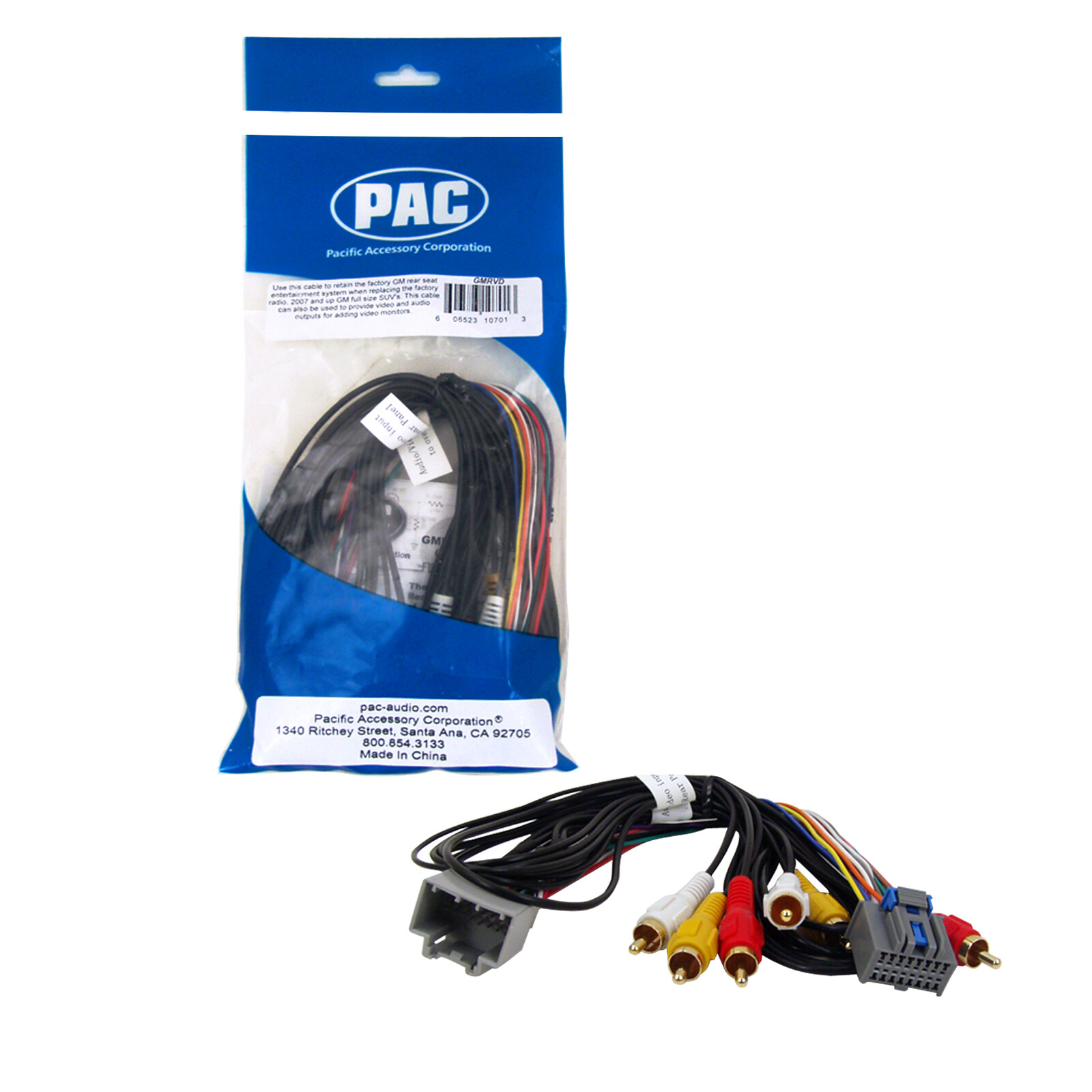 GMRVD A/V Rear Entertainment System Retention Harness for Select GM