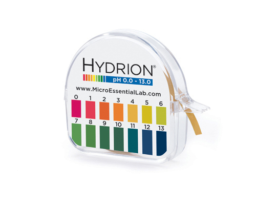 HYDRION pH Test Paper Strip Roll Approx 100 Tests pH 0.0-13.0 Long Range Litmus - Picture 1 of 1