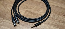 *Custom order*Van Damme OFC silver plated headphone Cable Audeze lcd-X 6ft 3.5mm