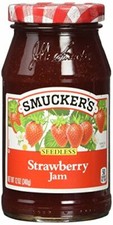 Smucker's Seedless Strawberry Jam, 12 Ounce 6-Jars 
