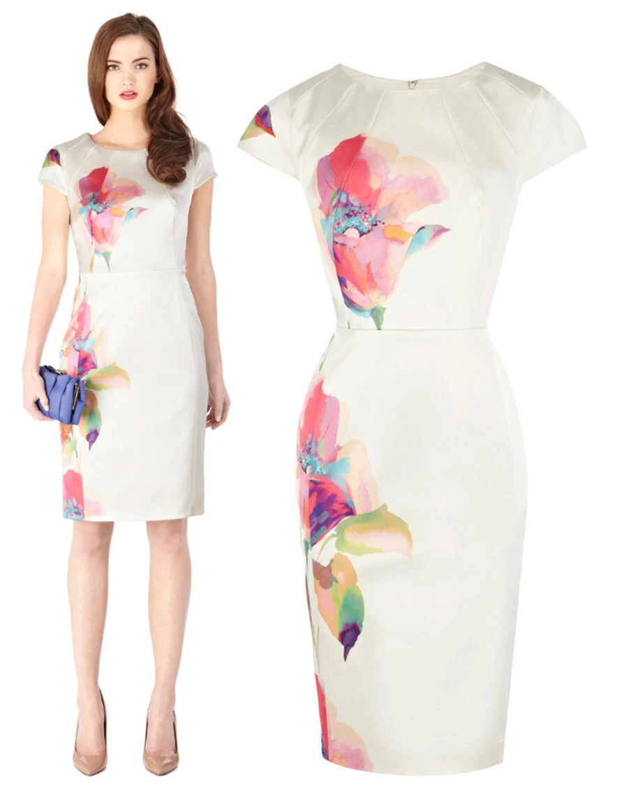 New Coast Size 16 Ianthe Duchess Satin Knee Length Bridesmaids