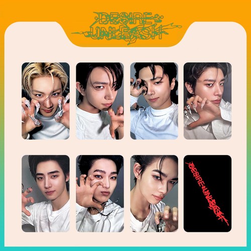 7pcs/Set ENHYPEN DESIRE UNLEASH Self Made Photo cards . Photocard JUNGWON JAKE - Picture 7 of 10