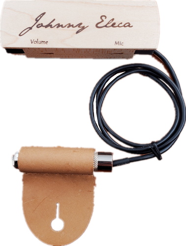 Johnny Eleca Acoustic Guitar Single coil Magnetic/Mic Sound hole Pickup, SH-4