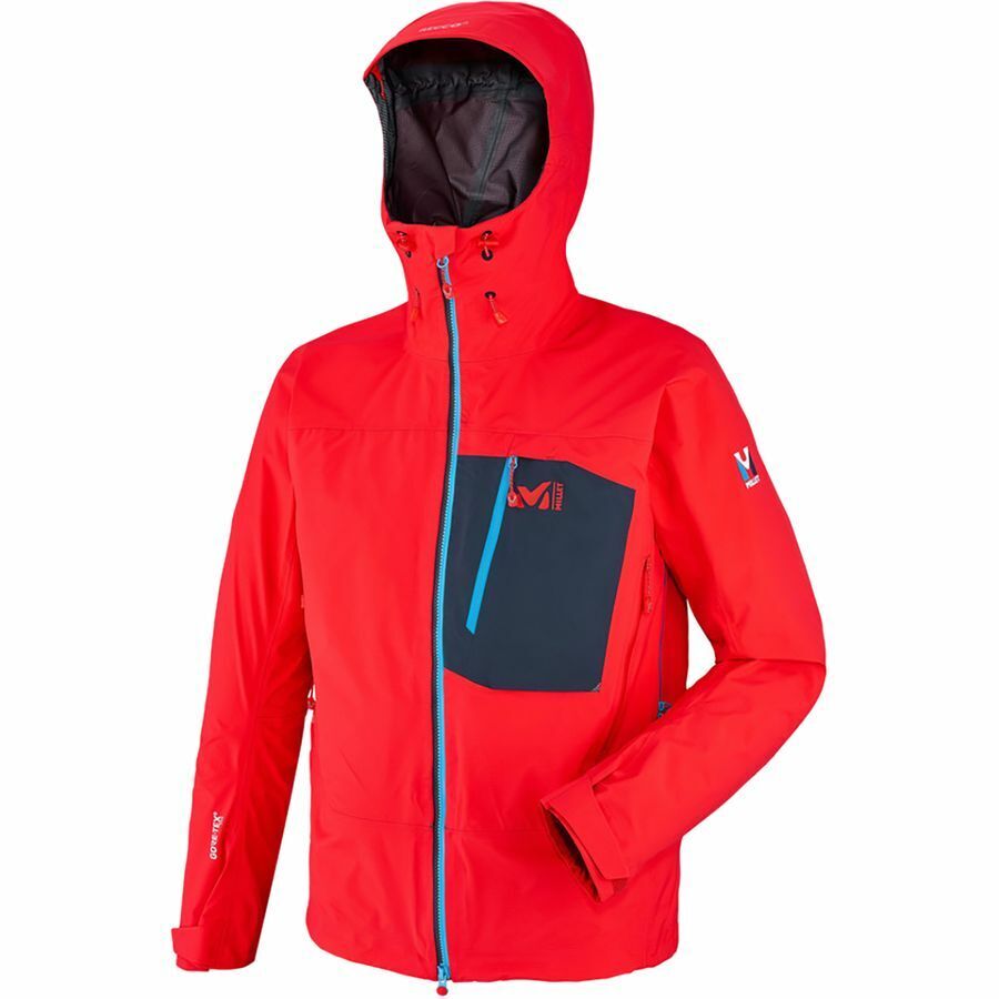 $700 Millet Mens Trilogy GTX Pro Jacket Gore-tex Shell Red $700 Millet Mens Trilogy GTX Pro Jacket Gore-tex Shell Red