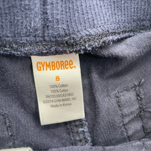 Gymboree Pants Youth Boy's Blue Corduroy Drawstring Size 8 - Picture 4 of 10