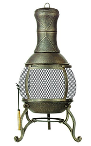 Deckmate Corona Outdoor Chimenea Fireplace Model 30075 47977300757 | eBay