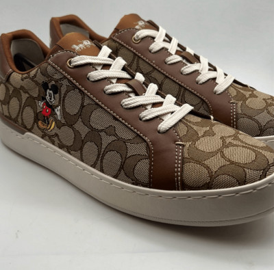 コーチ Disney X Coach High Line Sneaker With Mickey Mouse COACH® | Disney X Coach High Line Sneaker With Mickey Mouse