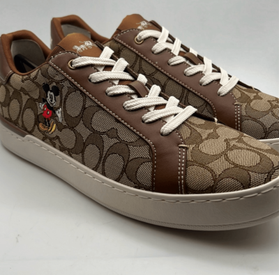 Disney X Coach Clip Low Top Sneaker With Mickey Mouse CN431