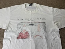 Married Shirt Funny Cartoon New Muffler Spouse Old Screen Stars Distressed VTG