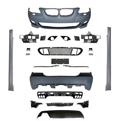 Stoßstange Body-Kit Sport-Design inkl.Seitenschweller passt für BMW 5er E60 PDC