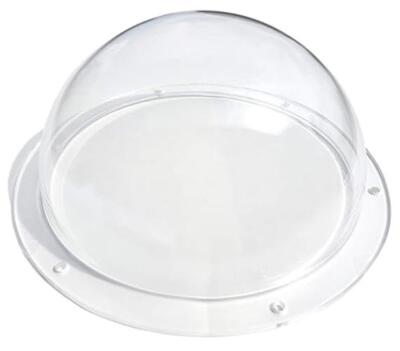 SUPREMETECH Acrylic Dome/Plastic Hemisphere - Clear - 6'' Diameter, 1/2'' Flange 