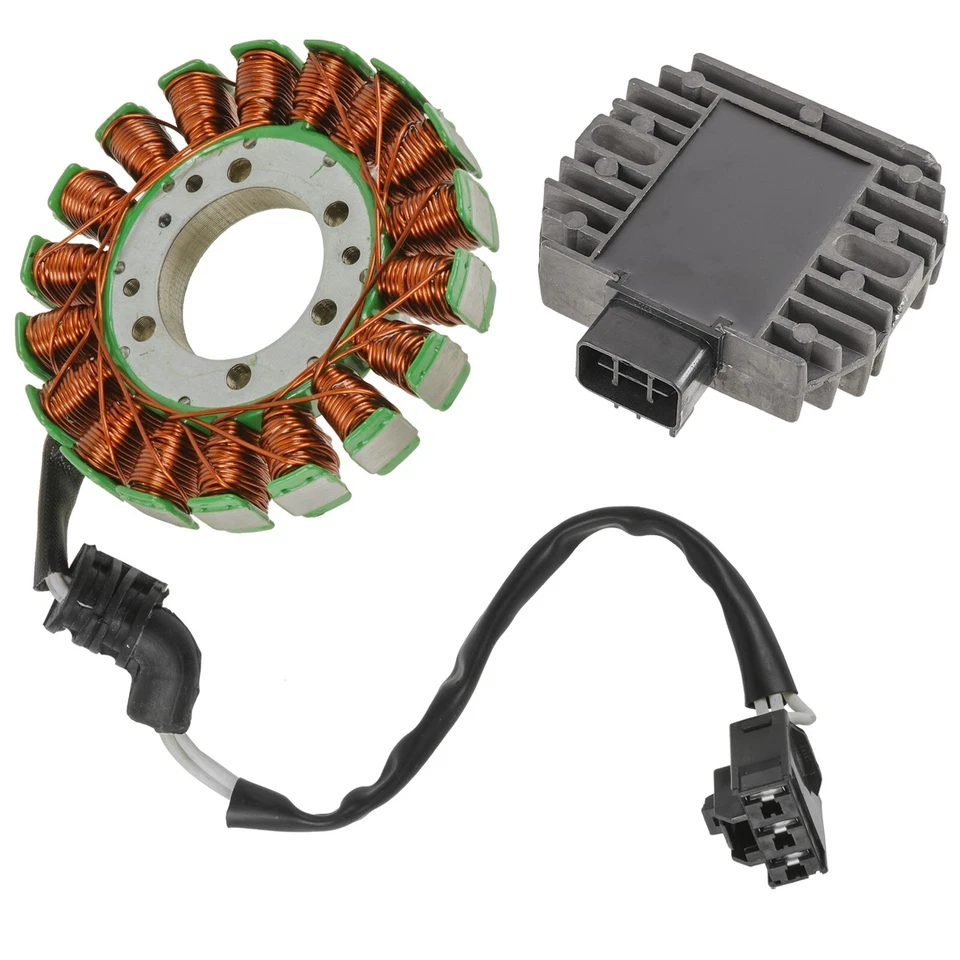 定子和调节器整流器适用于雅马哈 R6 YZF-R6 YZFR6 2006-2016 摩托车 全新 — 第 4/4 张图片