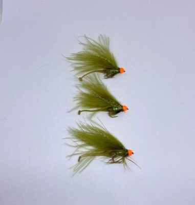 Zonker Hot Tail White, Vente Mouches Streamer Rivière/Réservoir Sur La - Foto 10