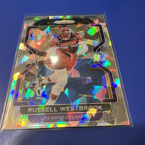 2021-22 Panini Prizm Hakeem Olajuwon Houston Rockets #265 & Russell Westbrook!! - Picture 3 of 4