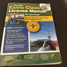 The ARRL Extra Class License Manual: For Ham Radio  BE SURE TO READ DESCRIPTION