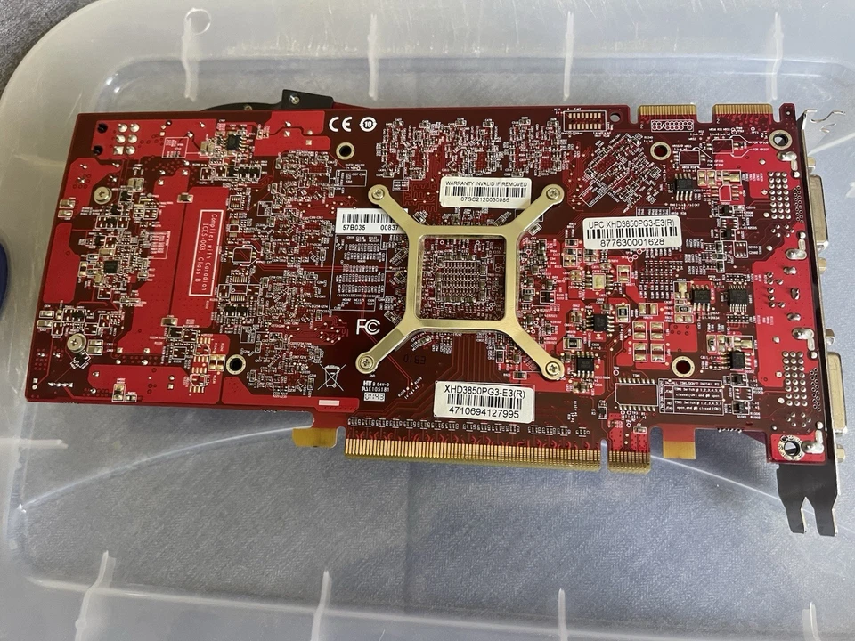 VisionTek ATI Radeon HD 3850, 512MB GDDR3, PCI Express 2.0 x16 Graphics Card - Image 4 of 4