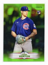 Cade Horton #24 Topps Stadium Club Baseball 2025 - Rookie Lime Green Foil (RC)