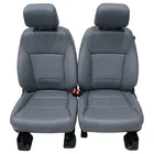 OEM Ford SUPER DUTY Front Bucket Seats Grey VINYL New Takeoff OE Replacement
