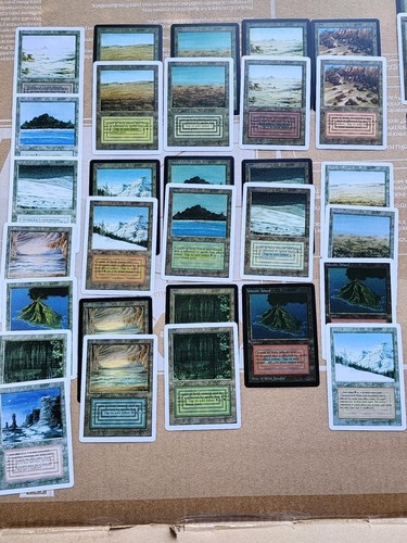 MTG Power Of 9 Proxies EDH, Cube,vintage — Moxes, Time Walk, Recall, Dual Lands - Picture 2 of 16