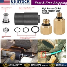 For 6.0L Ford Powerstroke IPR Valve Socket + Air Test Fitting +Fuel Rail Adapter