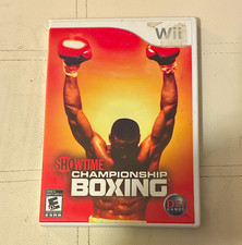 DSI Games Showtime Championship Boxing Nintendo Wii Sports Boxing E10+ NTSC 2008