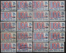 USA poste aérienne N°72 X 20 oblitéré