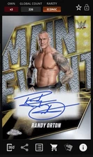 Randy Orton - Main Event Signature Iconic - Topps Slam WWE Chrome 25 Digital
