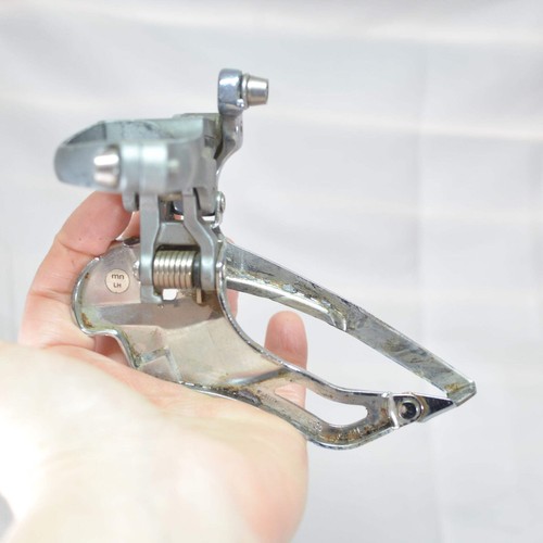 Shimano Ultegra 6700 FD-6703 10 Speed Braze-On Front Derailleur Double 7/10 Nice - Picture 4 of 6
