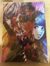 KOF Clear File Set 10 pcs Vol.9 The King of Fighters Anime  Rare