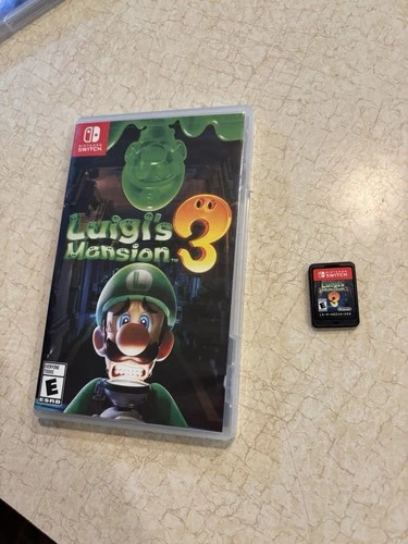 Luigi's Mansion 3 Nintendo Switch Original Case Game Tested