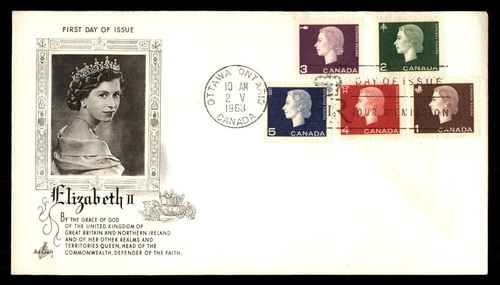 Mayfairstamps Canada FDC 1963 Queen Elizabeth II Combo First Day Cover aaw_38091