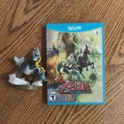 1st Edition Legend of Zelda Twilight Princess HD Wii U Game + Wolf Link Amiibo