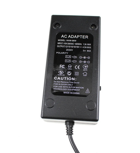 12V/15V/16V/18V/19V/20V/24V 4-5A 96W Laptop AC Universal Power Adapter Charger - 第 11/12 張圖片