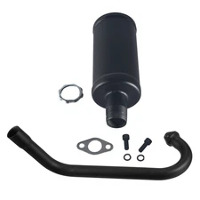 Upgrade Exhaust Pipe With Muffler For Coleman CT100U CC100X 98cc Predator 79cc
