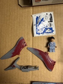 LEGO Jurassic World: Dilophosaurus Ambush 75916 75915 Pteranodon Capture CIB