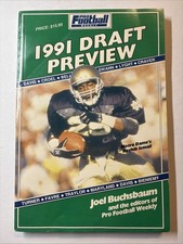 Vintage Pro Football Weekly Draft Preview '91 Joel Buchsbaum NFL Draft 1991