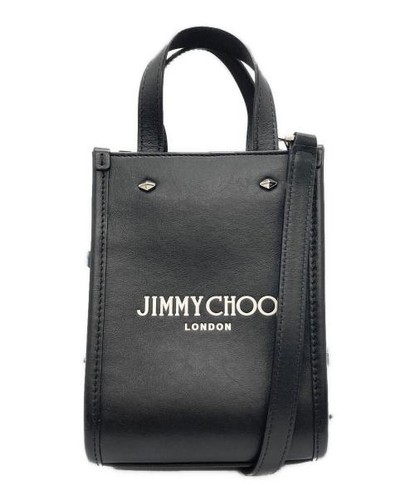 JIMMY CHOO                    MINI N/S TOTE ANR black