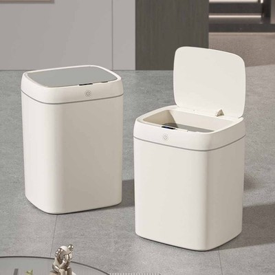 Smart Motion Sensor Trash Can 3 Gal Automatic Touchless Slim Bathroom Waste Bin