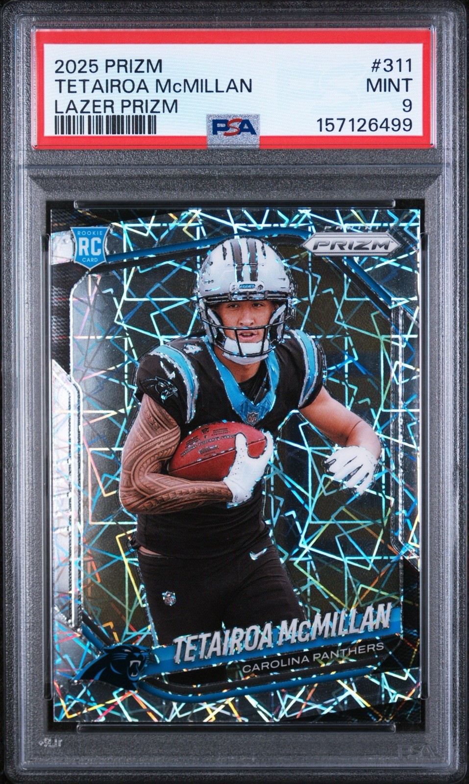 Tetairoa McMillan Panini Prizm #311 Lazer