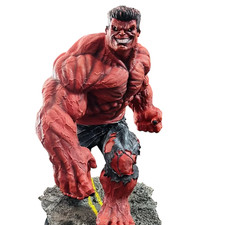 Statua Hulk Rosso Marvel Gigante 70cm Resina Premium GK Figure Collezione