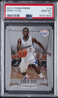 2012 PANINI PRIZM #19 CHRIS PAUL PSA 10 - Image 1 of 2