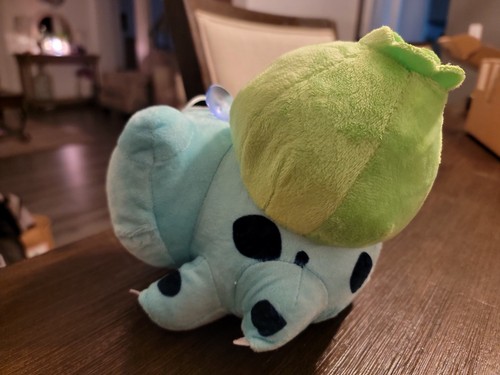 Pokémon Bulbasaur Blue Green Plush Stuffed Animal Toy 8.5"L 6"H - Picture 4 of 5